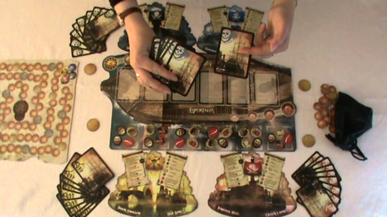 Libertalia, boardgame video, видео обзор (RU)