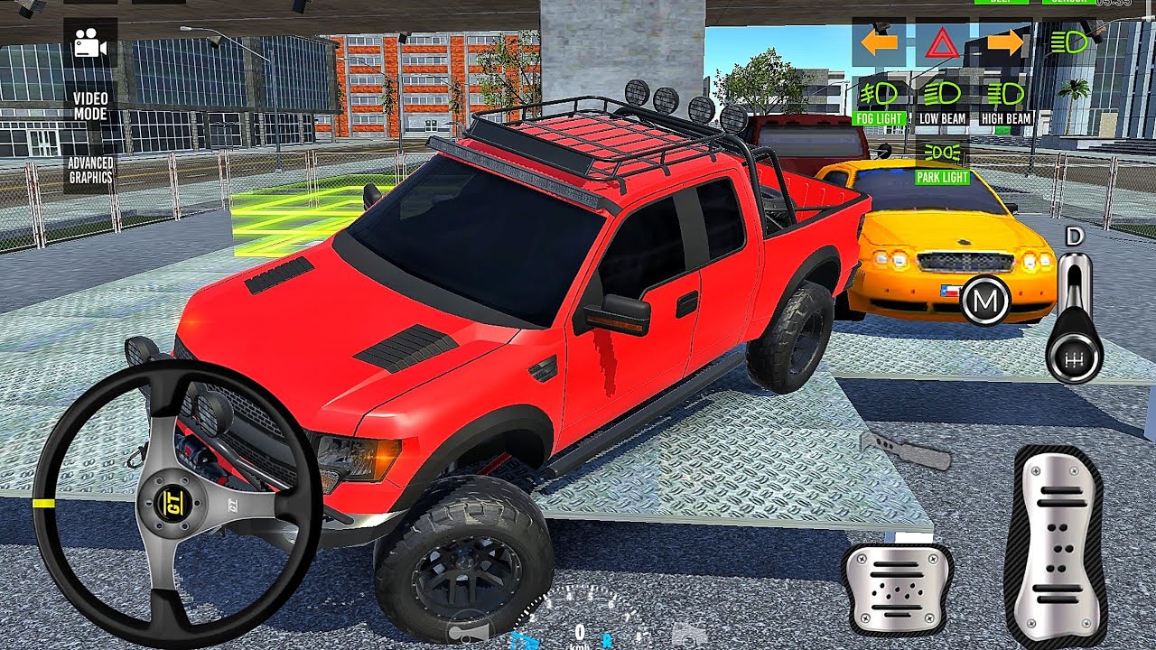 Car Simulator 3D Modified Pickup 2026 - Impossible Ramp Parking - Car Driving Game Android Gameplay
