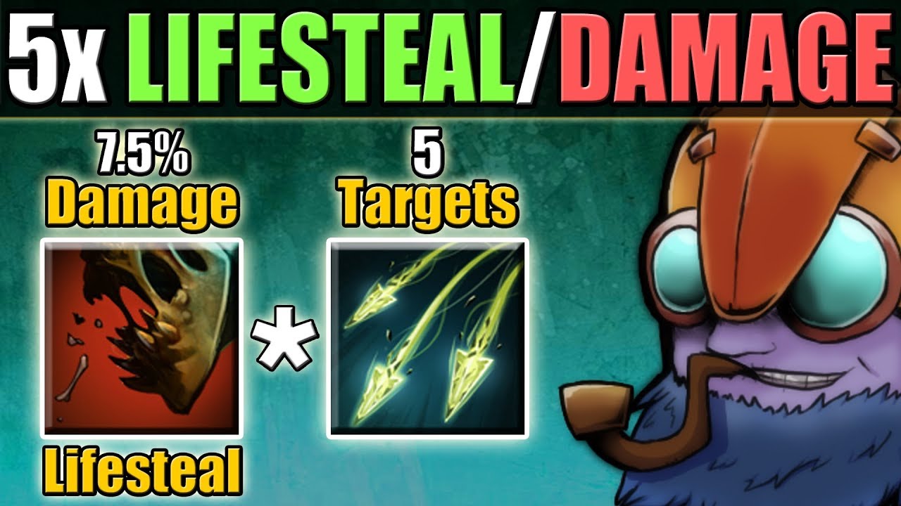 (5х) Пятикратный Имба Лайфстил/Дамаг через Стрелы Медузы [Забавная Механика Абилити Драфт] Дота 2