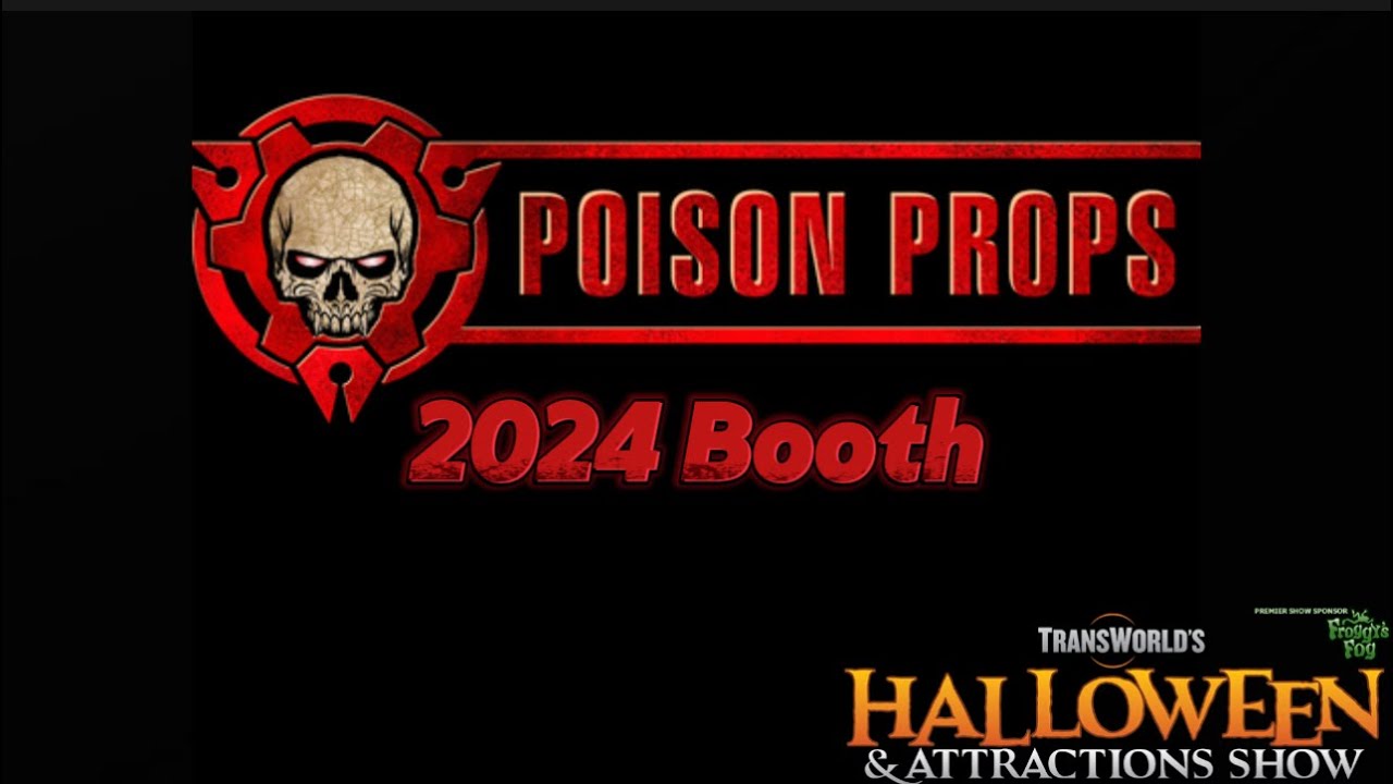 Poison Props 2024 Transworld Booth