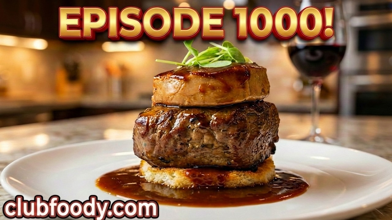 Рецепт турнедо Россини 🥩 • Элегантное французское блюдо! 🥰 — Эпизод 1000