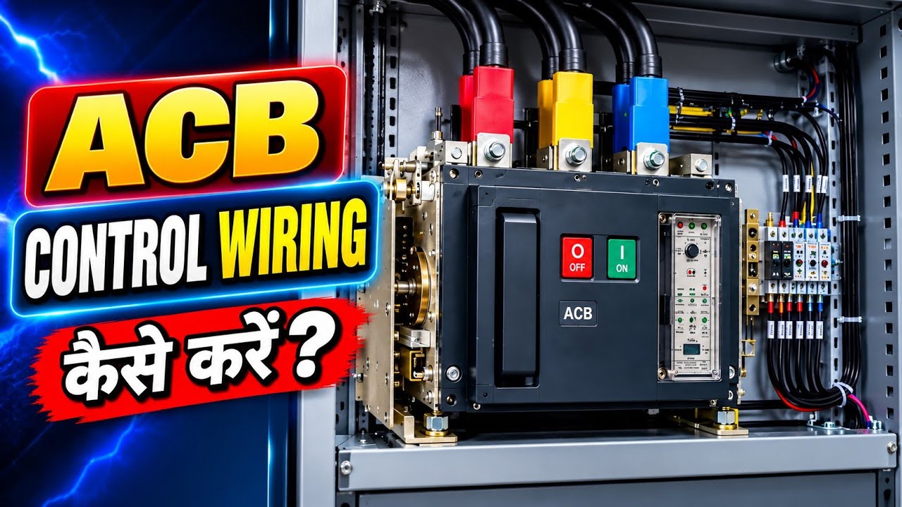 🔥 ACB Control Wiring Full Explained | Practical Faults & Solutions in Hindi @TechnicianTapan 