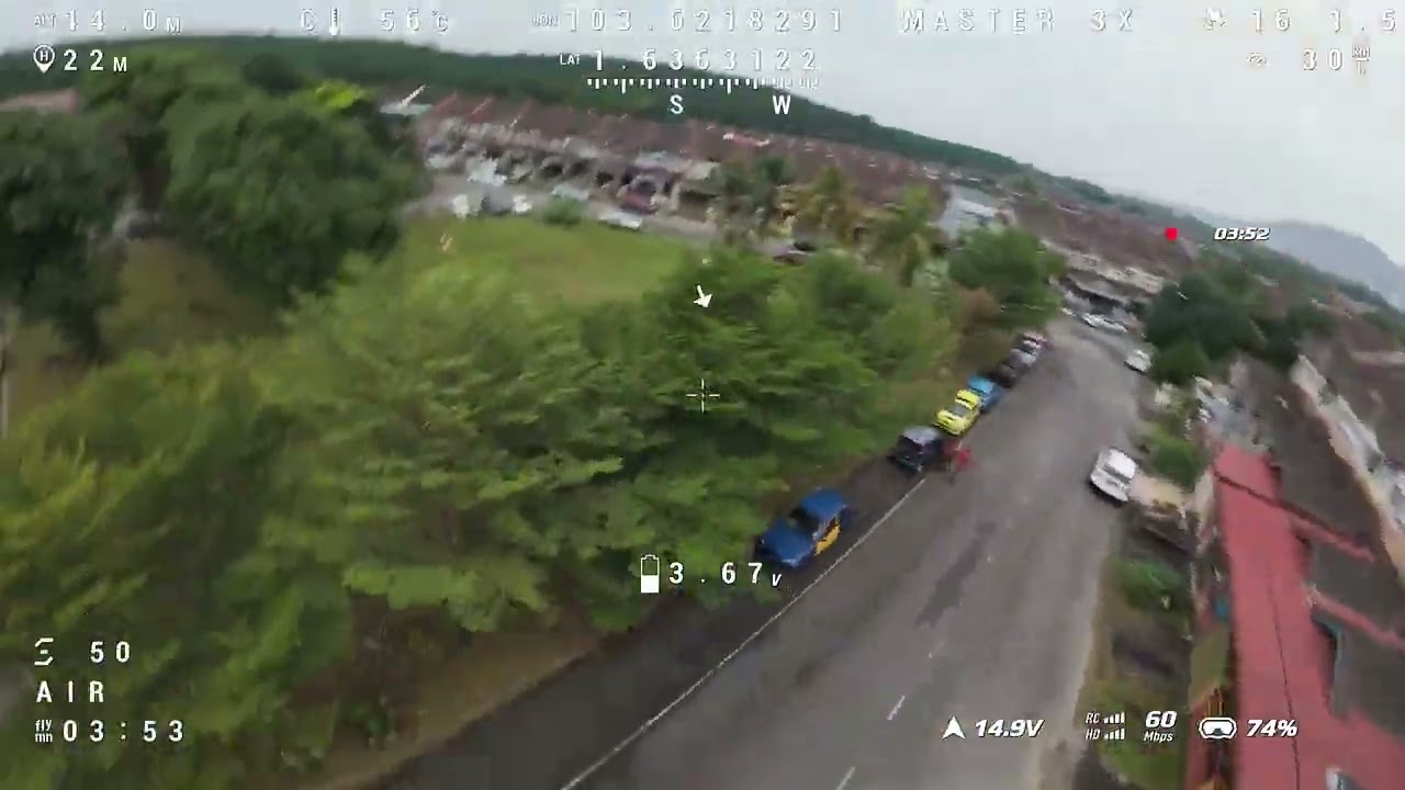 performance test. speedybee master 3x with bulky 1080mah 4s