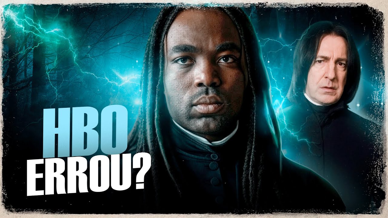 MINHA OPINIÃO SOBRE O SNAPE NEGRO NA SÉRIE DE HARRY POTTER DA HBO!