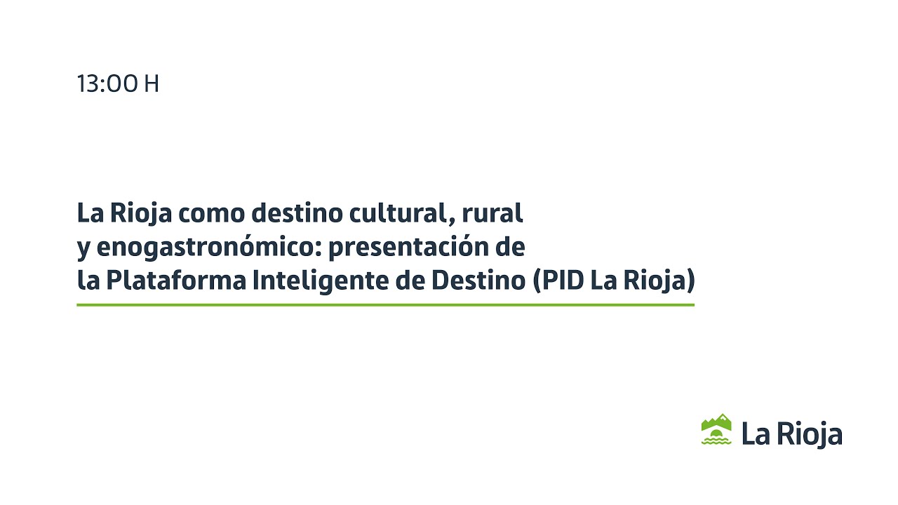 La Rioja Fitur 2026: ‘'La Rioja como destino cultural, rural y enogastronómico’