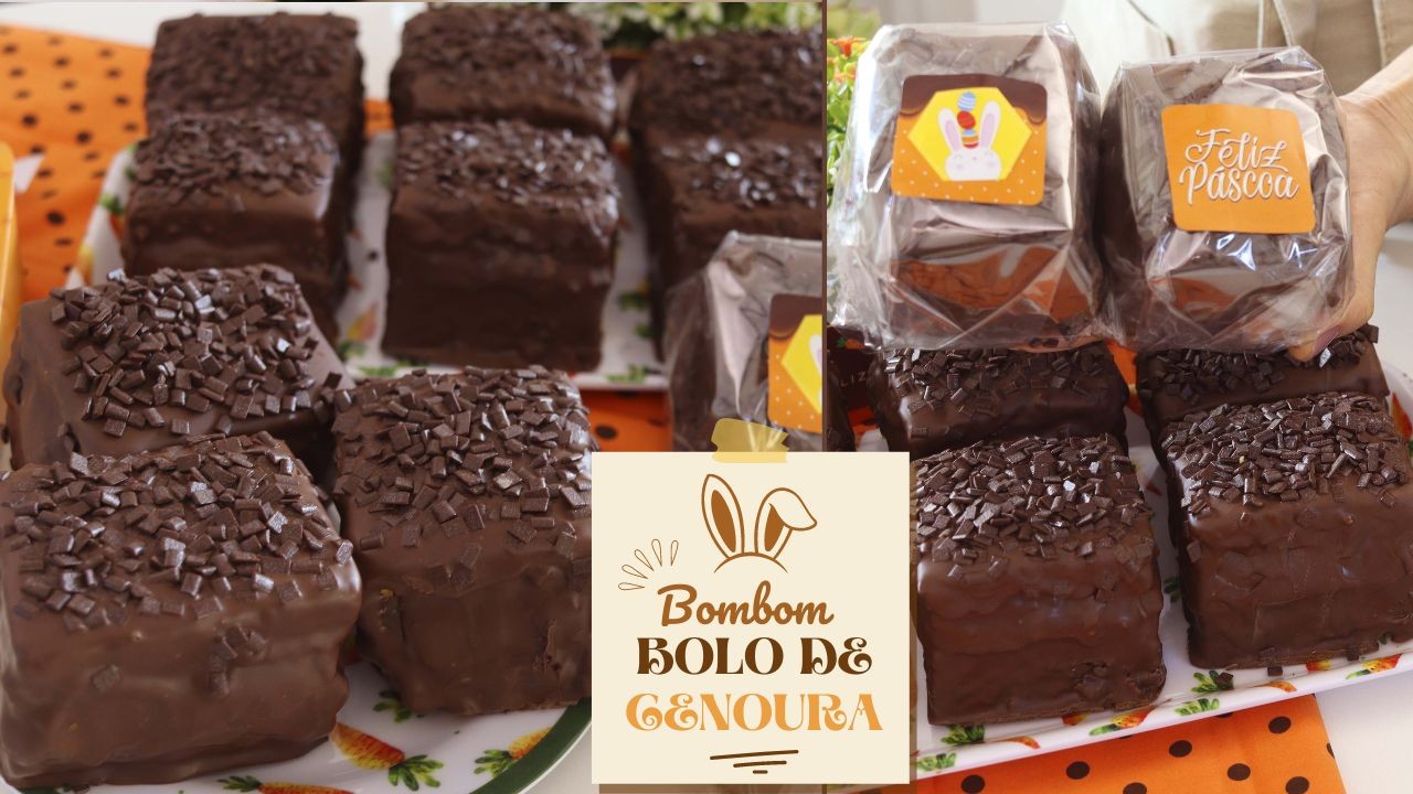 QUERO VER QUEM RESISTE A UM PEDAÇO DESSE BOMBOM BOLO DE CENOURA - FICOU INCRÍVEL - Dika da Naka