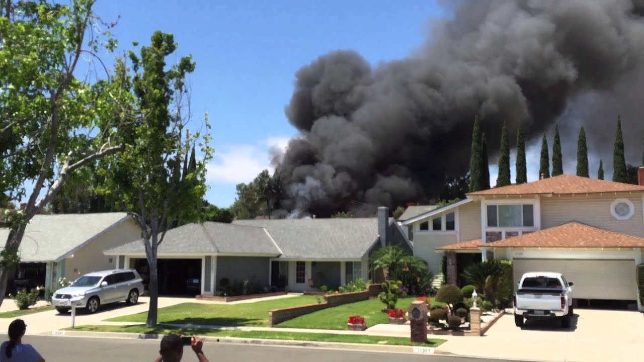 Yorba Linda House Fire - Wednesday June 17, 2015