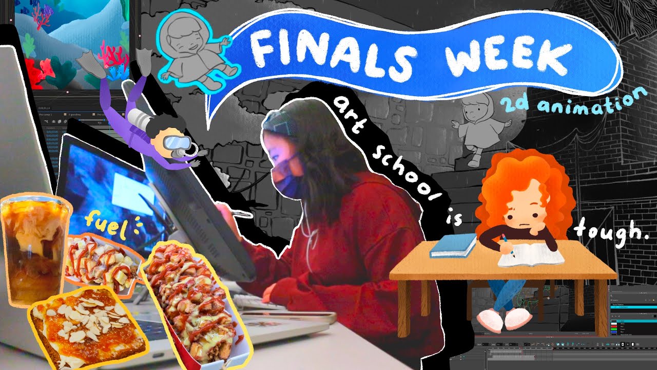 ART SCHOOL FINALS SEASON @ pratt institute *animation student edition*