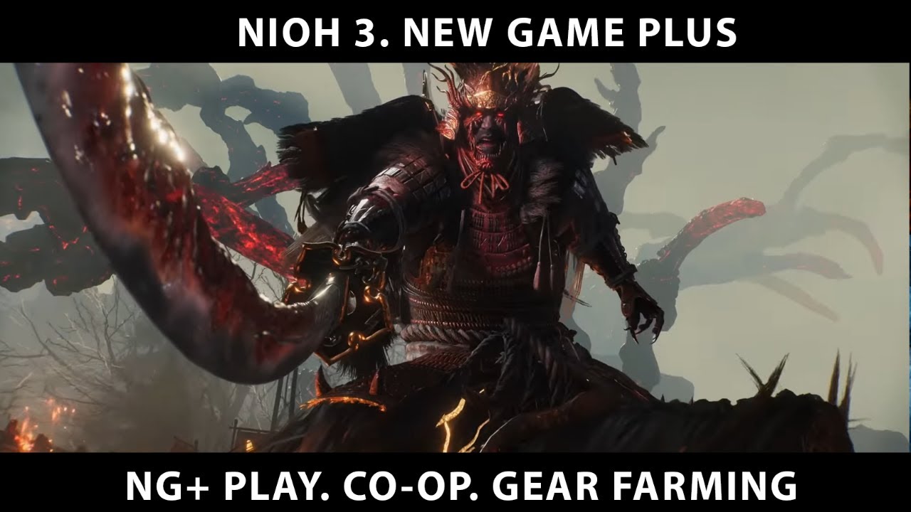 Nioh 3. NG+ gameplay & Divine Gear Farming Part 7