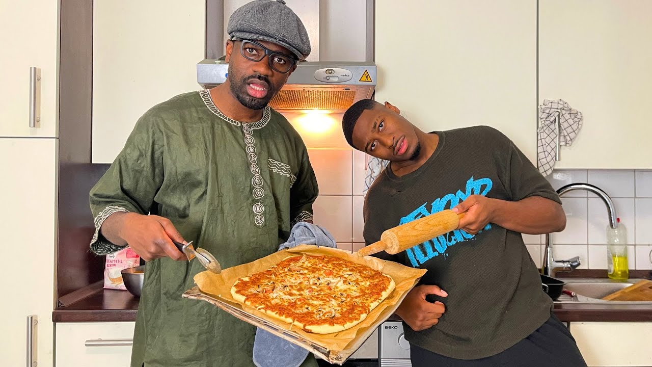 Der Vater macht ZEHN PIZZAS mit 15€ 🍕