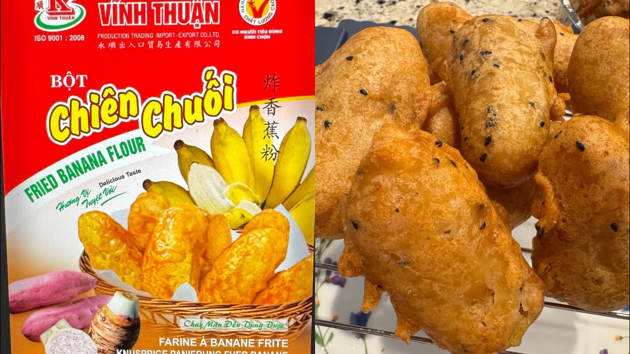 Vlog 1123: Hôm Nay Làm Chuối Chiên  Cho Mr N Ăn Rất Là Ngon Giòn Thơm