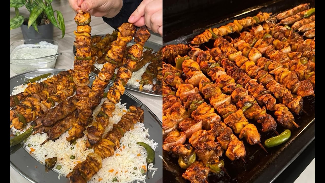 اطره شيش طاوق و كباب الدجاج  ام يزيد التركستاني