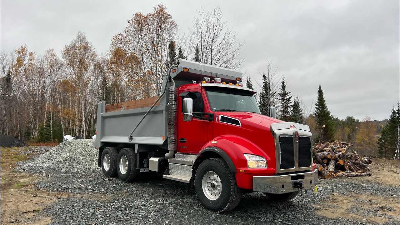 WE BOUGHT A NEW $310K KENWORTH T880 DUMP TRUCK. TIRED OF PAYING FOR REPAIRS!