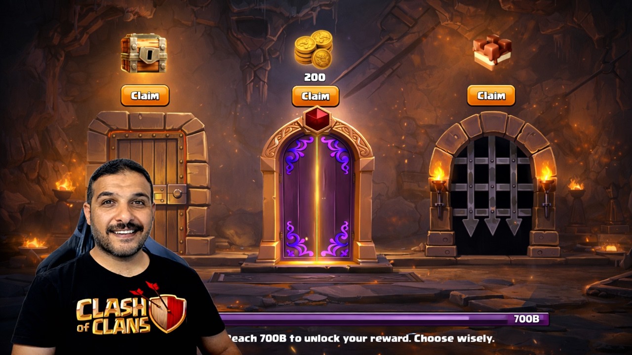 حديث الابواب  اليوم الاول Clash of Clans