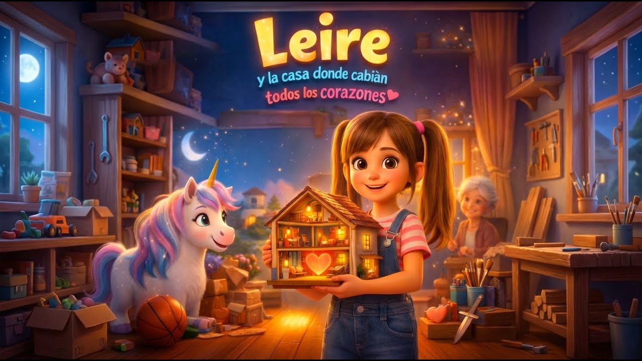 Leire y la casa donde cabían todos los corazones | Apego y celos | Cuento infantil con valores