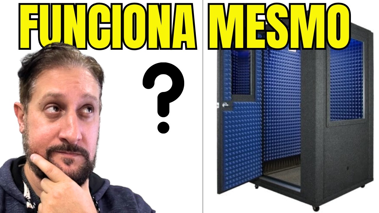 Sua Voz, Sem Ruídos: Como Criar uma Cabine Acústica Caseira