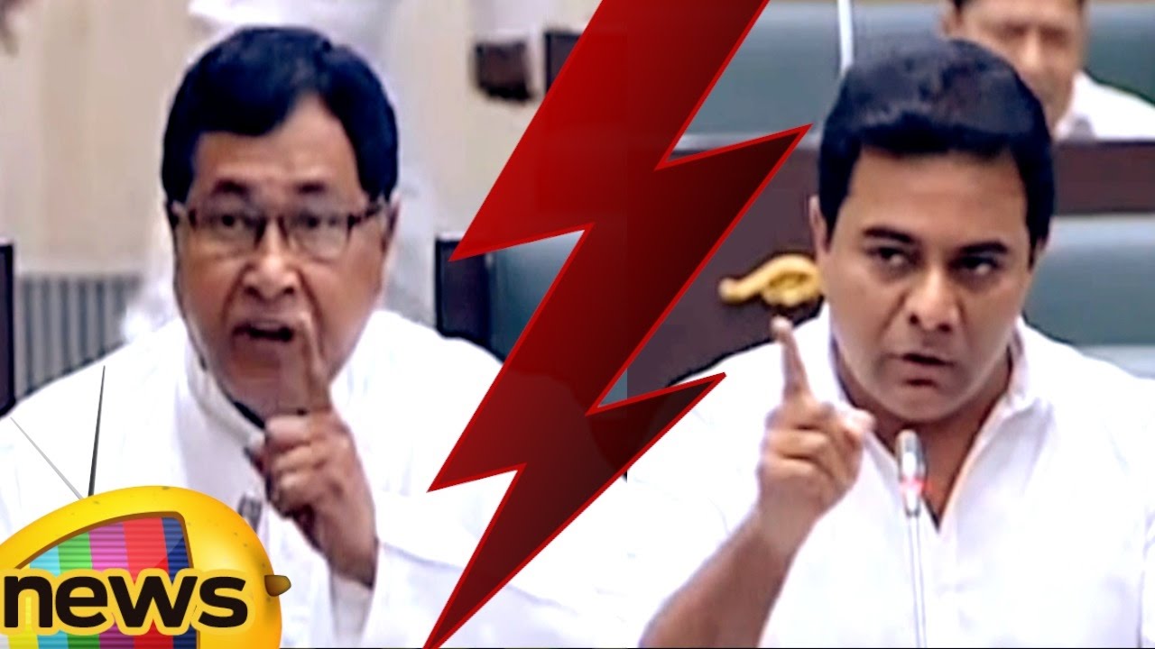 Minister KTR slams On Jana Reddy And Congress Party's Behaviour | TS Assembly | Mango News