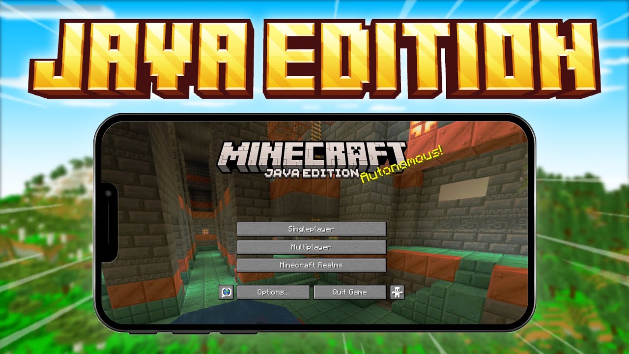 How to Play Minecraft Java on Mobile! | Minecraft Java 1.21+ | Android & IOS