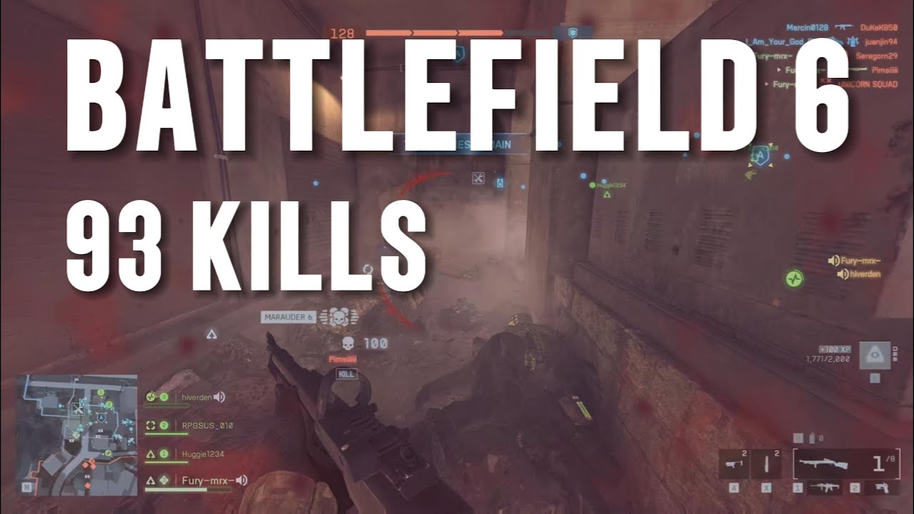 Battlefield 6 &ndash; Insane 93 Kill Gameplay on Siege of Cairo!
