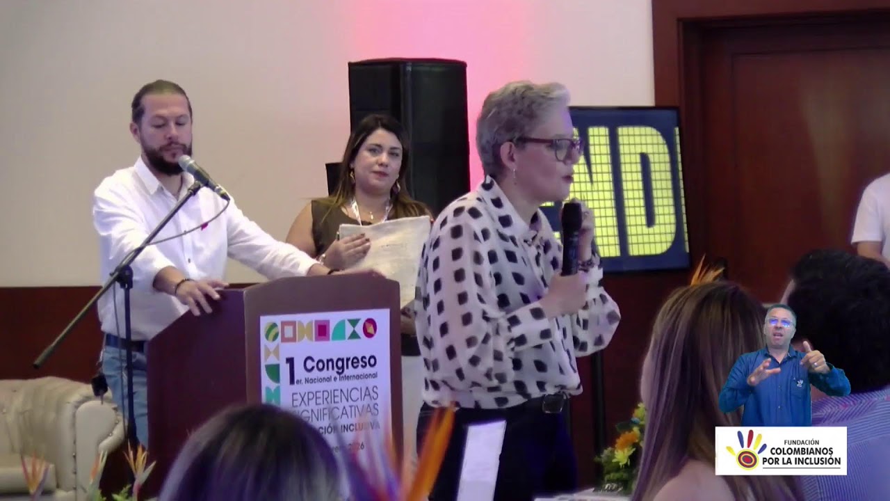 Transmisión en vivo de Fundación Colombianos por la Inclusión