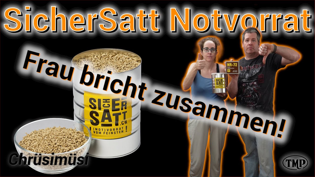 SicherSatt und meine Frau fällt in Ohnmacht!