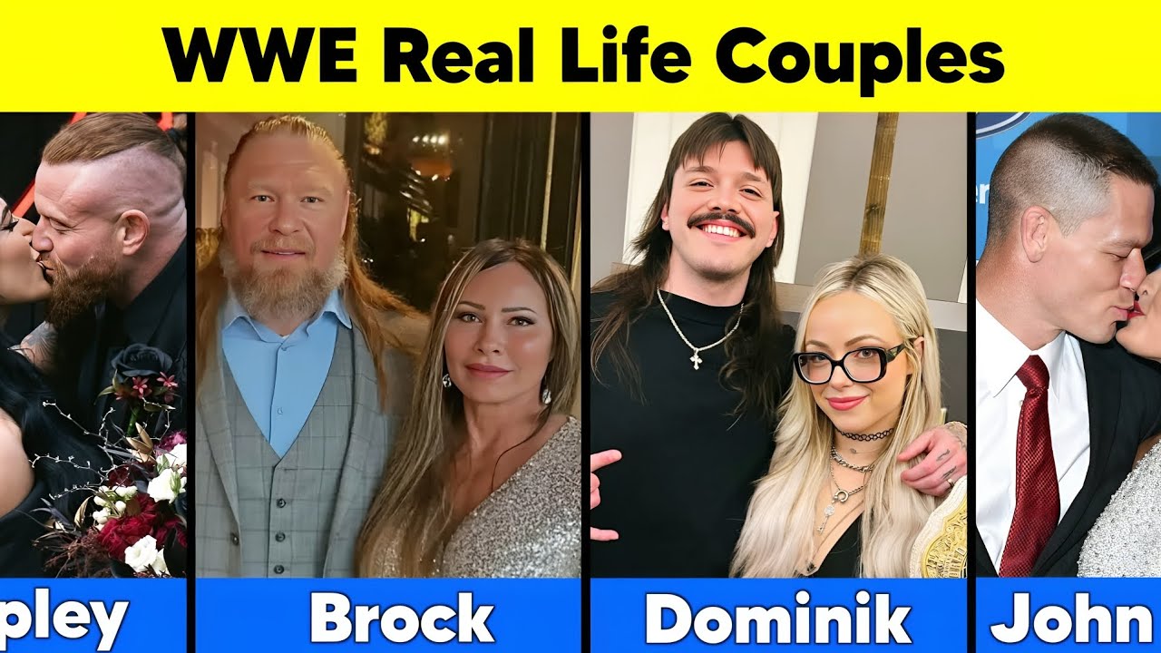 WWE Couples Who Married in Real Life 2025