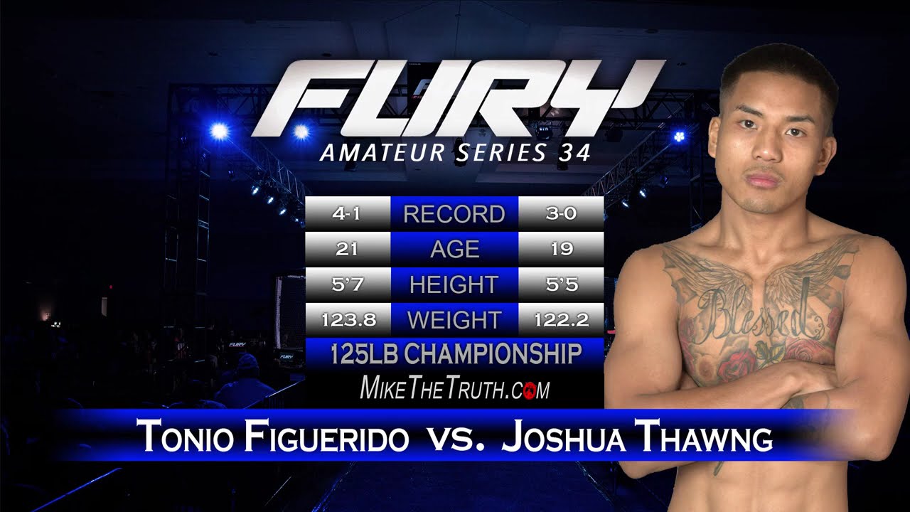 Fury Amateur Series 34 Figuerido vs Thwang