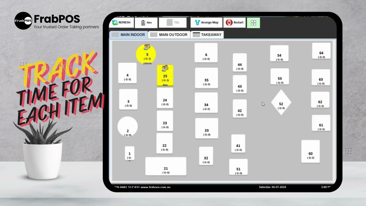Transform Your Greek Restaurant: Discover FrabPOS in Action!