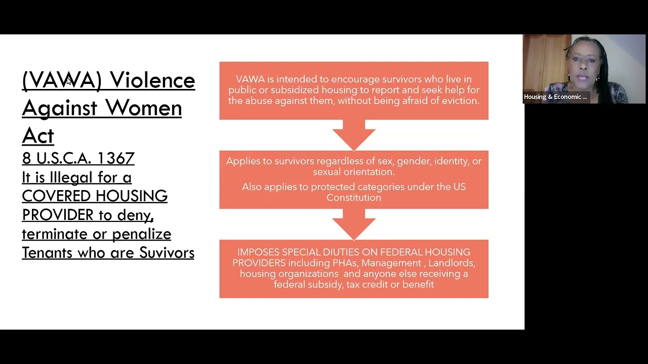 Rights of Domestic Violence Survivors in Public and Subsidized Housing, Presented by HERA