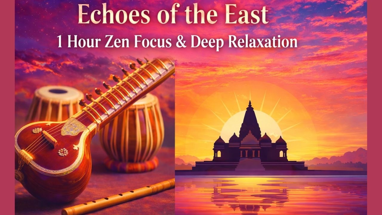 Echoes of the East 🌸🧘‍♀️ | 1 Hour Zen Focus & Deep Relaxation ☯️