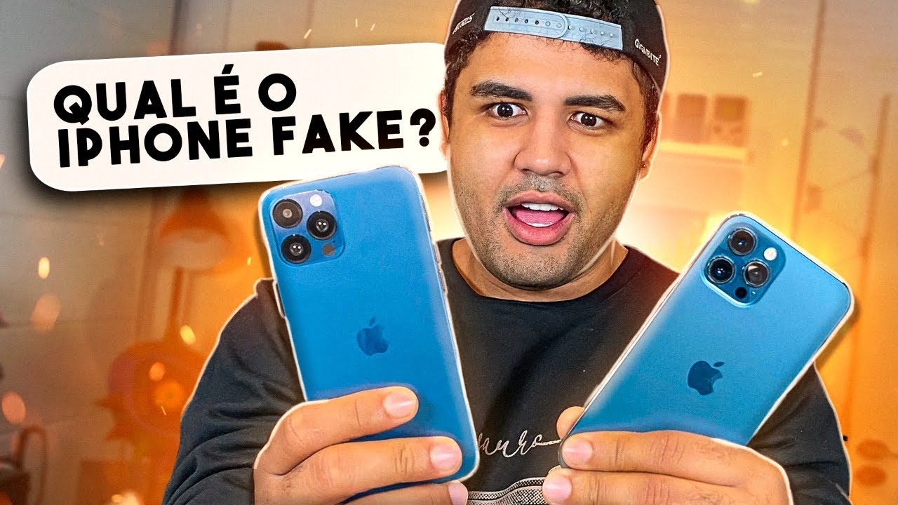 COMPREI UM IPHONE 12 FALSO - VALEU A PENA?