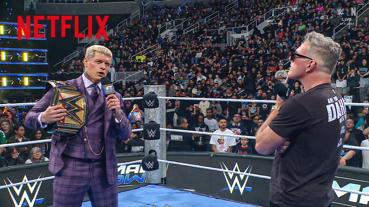 Pat McAfee and Cody Rhodes have a war of words | WWE SmackDown | 4/10/26