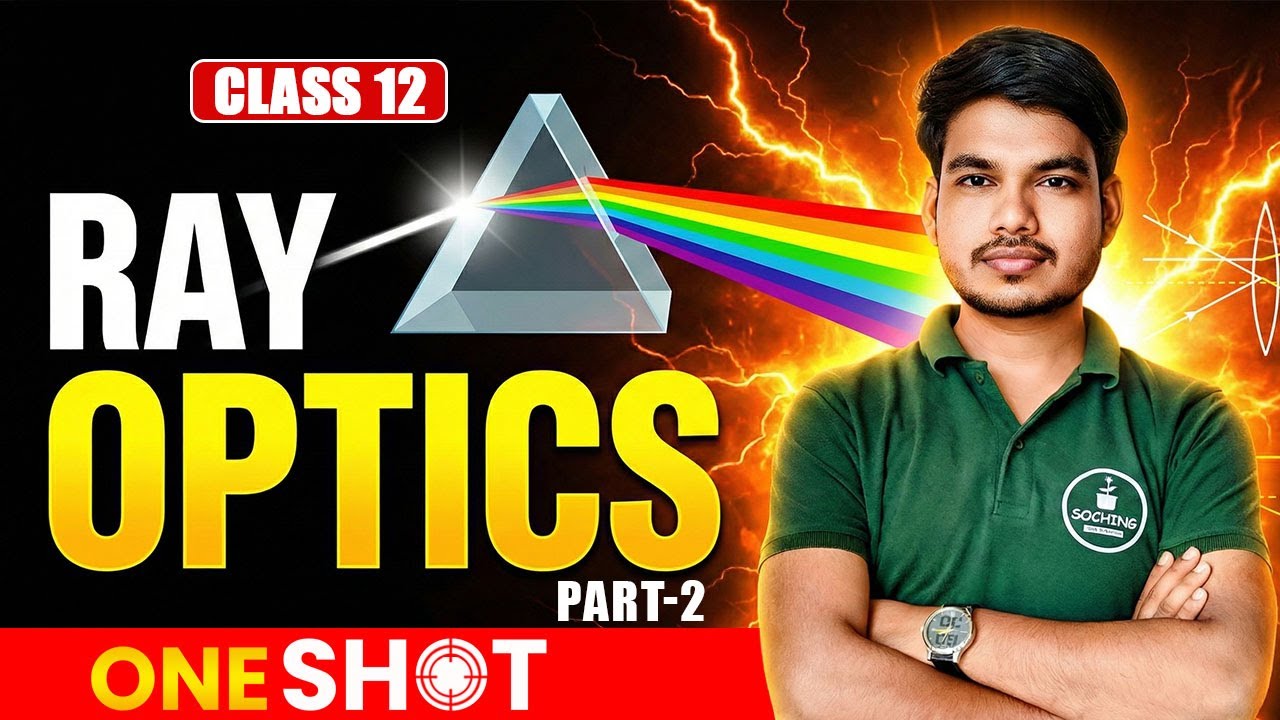 Ray Optics Class 12 One Shot | Full Chapter Revision | Physics Chapter 9 NCERT | CBSE Boards 2026