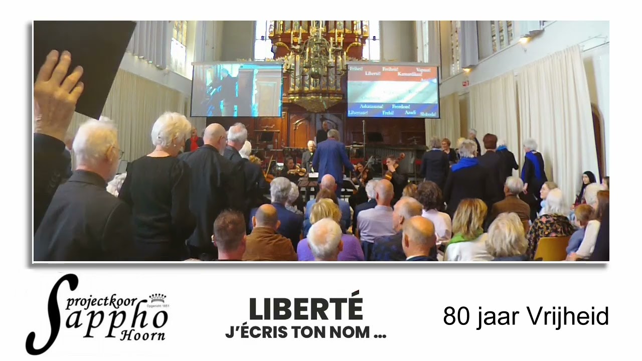 2025 Hoorn: 'Sappho' - concert -  '80 jaar Vrijheid'