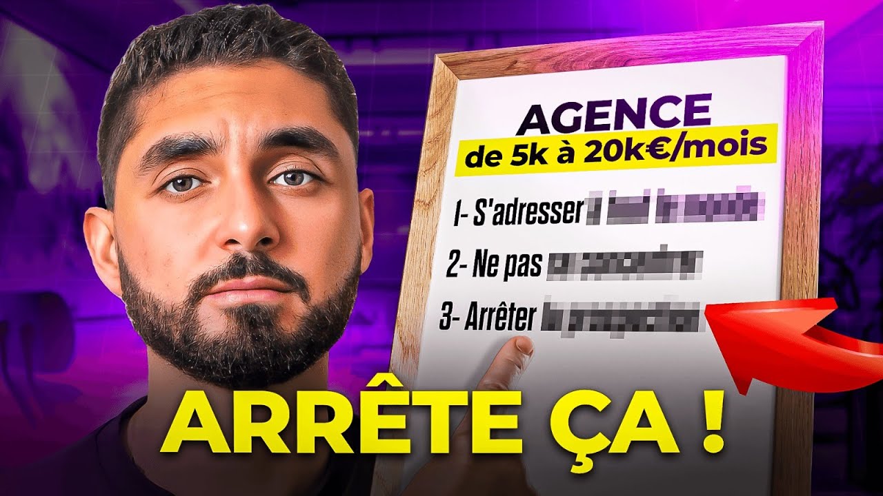 Pourquoi 95% des agences restent bloquées sous 5k€/mois
