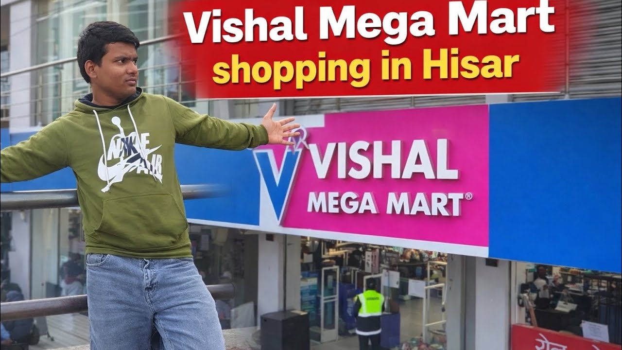 Vishal Mega Mart Shopping in Hisar 😋😋