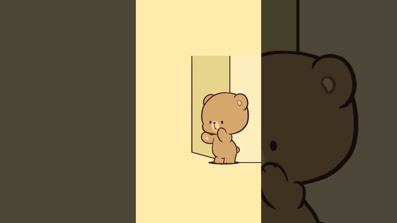 Scratch-scratch 🐻#shorts #milkmocha #milkandmocha #milkmochabear #bears #animation #cuteanimation