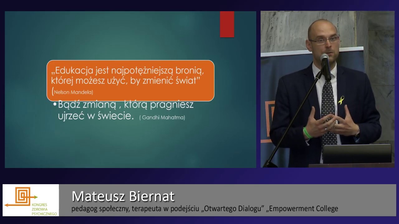 Mateusz Biernat - II Kongres Zdrowia Psychicznego
