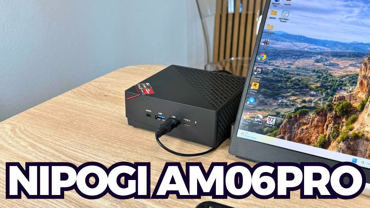 COSA PUOI FARE CON NIPOGI AM06 PRO, MINI PC CON RYZEN 7 5700U CHE COSTA SOLO 320€