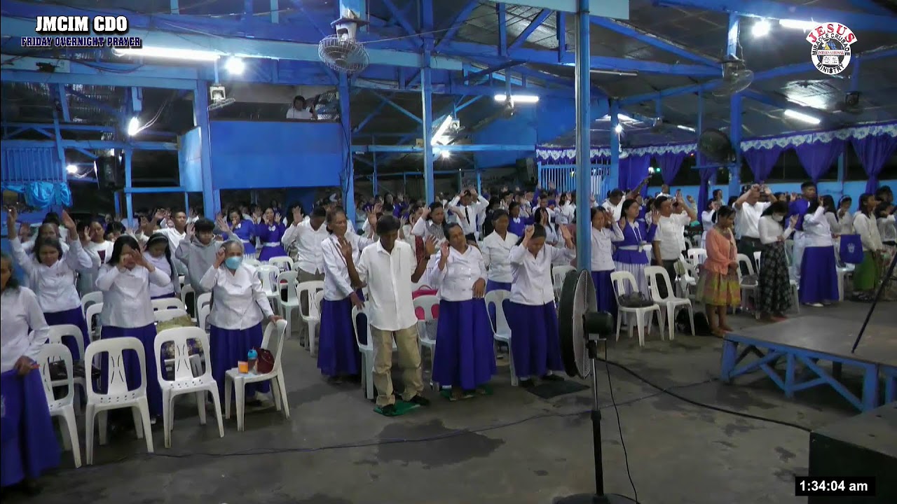 Watch! the JMCIM CAGAYAN DE ORO CITY OUTSTATION Live Streaming of FRIDAY OVERNIGHT PRAYER