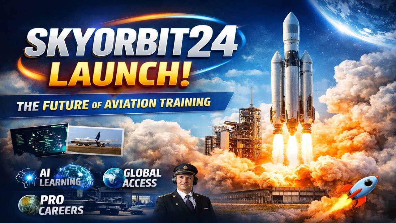 SkyOrbit24 Launch | The Future of Aviation & Professional Training Starts Here 🚀