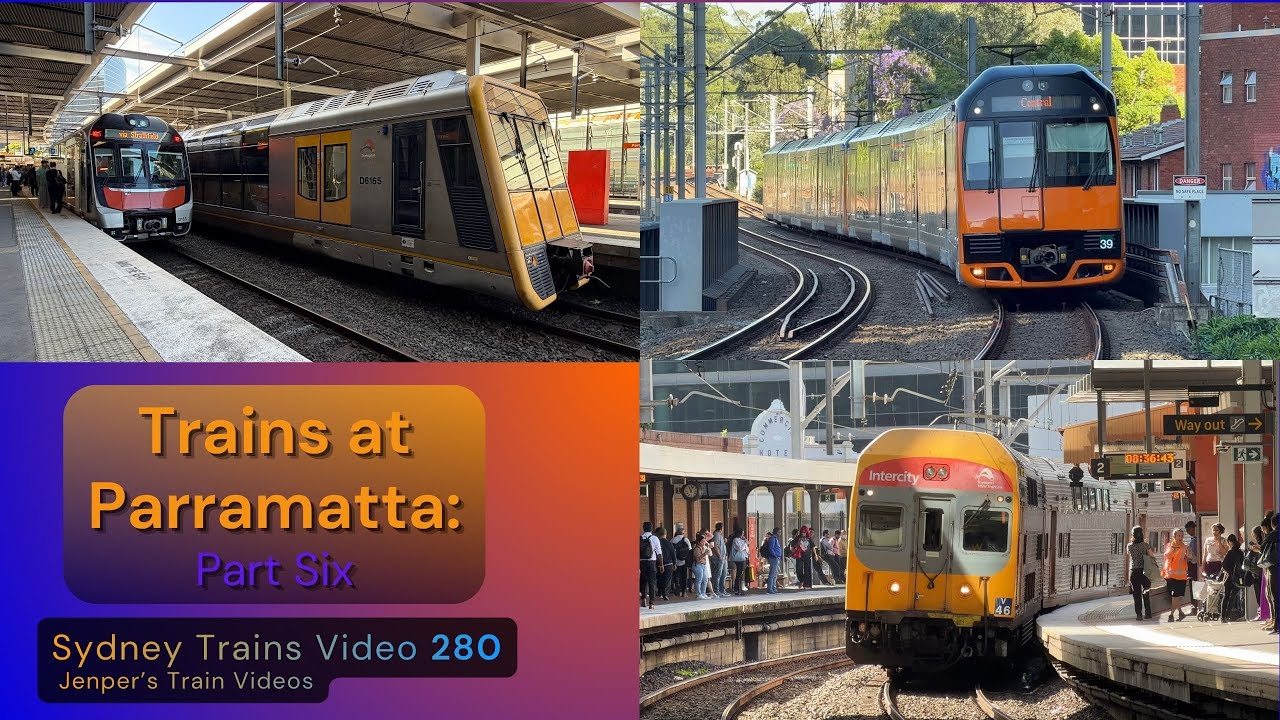 Trains at Parramatta: Part Six - STV280