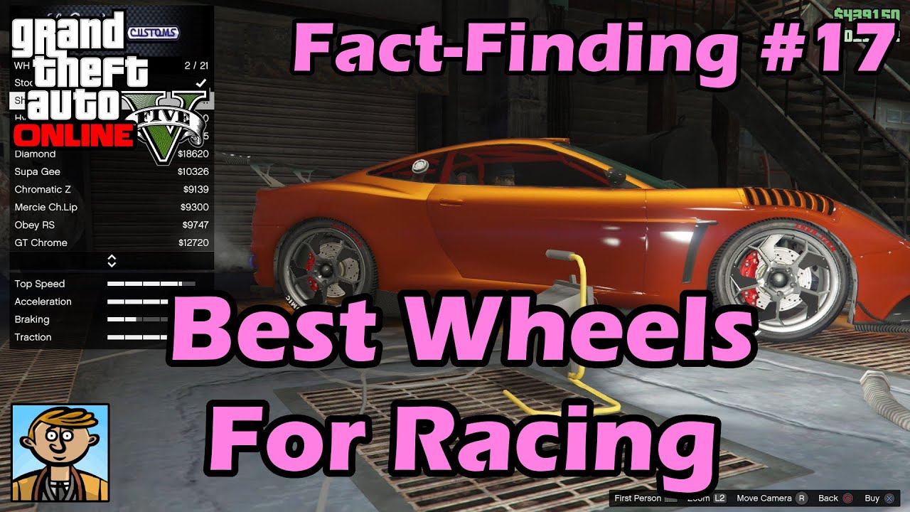 The Best Tyres/Wheels To Use For Racing - GTA Fact-Finding №17