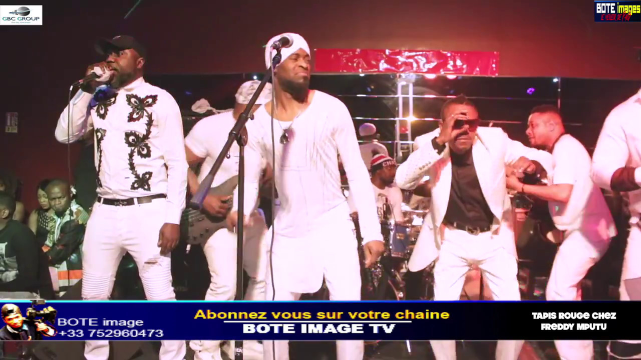 MBOCHI LIPASA ET LES ANCIEN DE QUARTIER LATIN BA BABUKI TAPIS ROUGE PLEIN A CRAQUE PARIS TOMBE