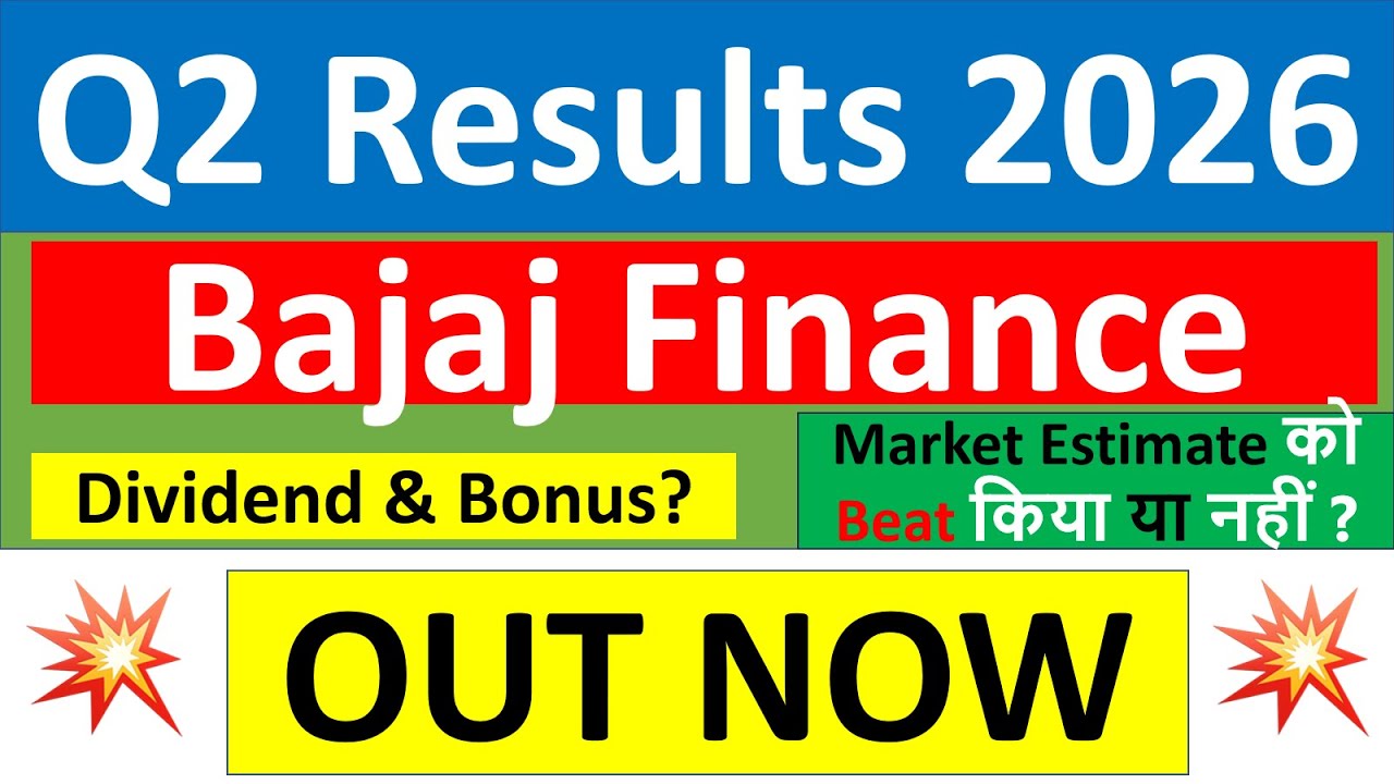 Bajaj Finance Q2 results 2026 | Bajaj Finance share results today | Bajaj Finance Share News today