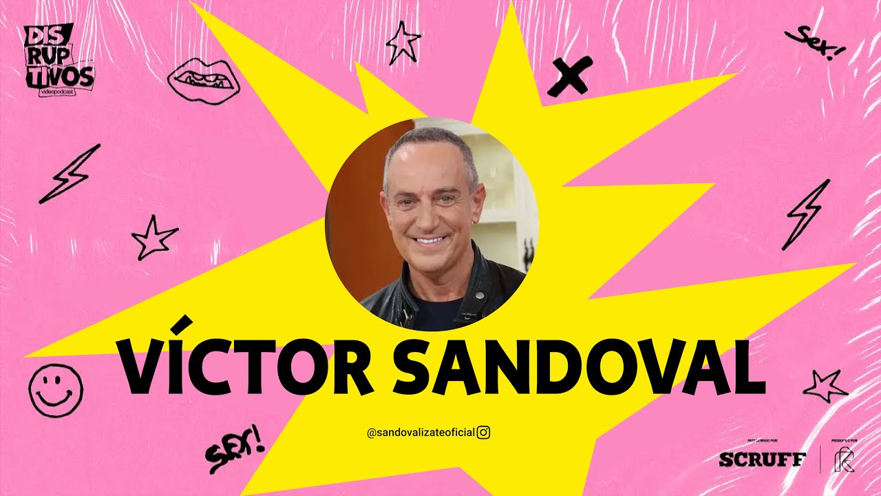 Víctor Sandoval, el colaborador y presentador mas controvertido de la TV