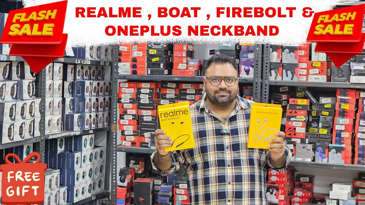 Realme buds Boat Accessories Firebolt Watches Oneplus Neckband QShoppie Open Box Mobile Accessories