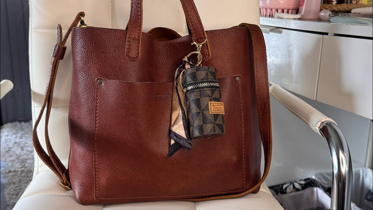 Как поживает моя средняя сумка Portland Leather и WIMB💜