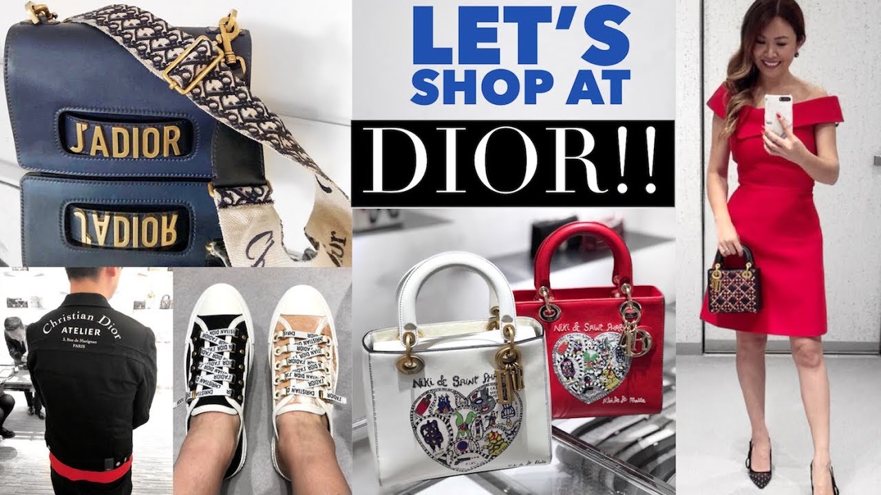 SHOP WITH ME AT DIOR!  🛍 SHOPPING VLOG + COME TO A DIOR EVENT WITH ME!