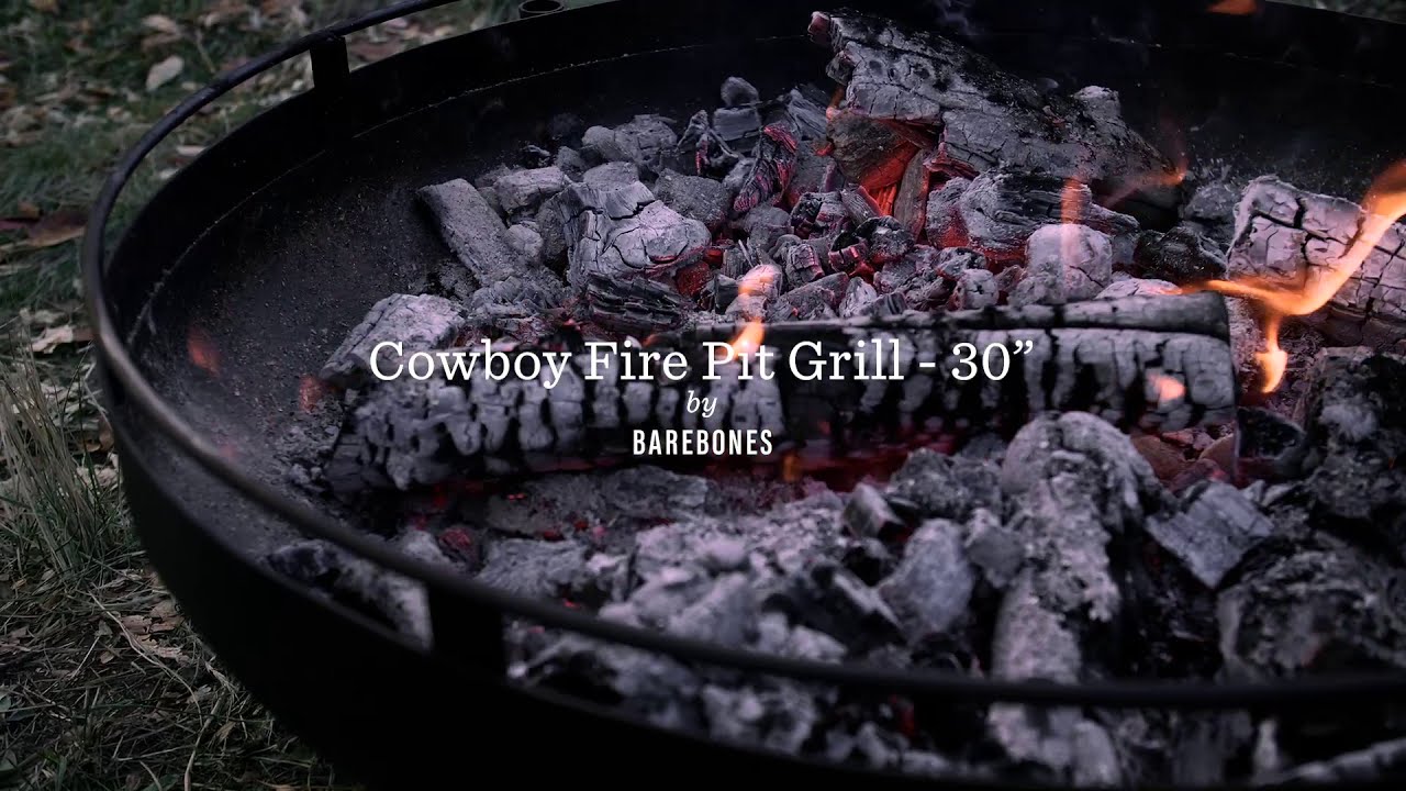 Cowboy Fire Pit Grill by Barebones